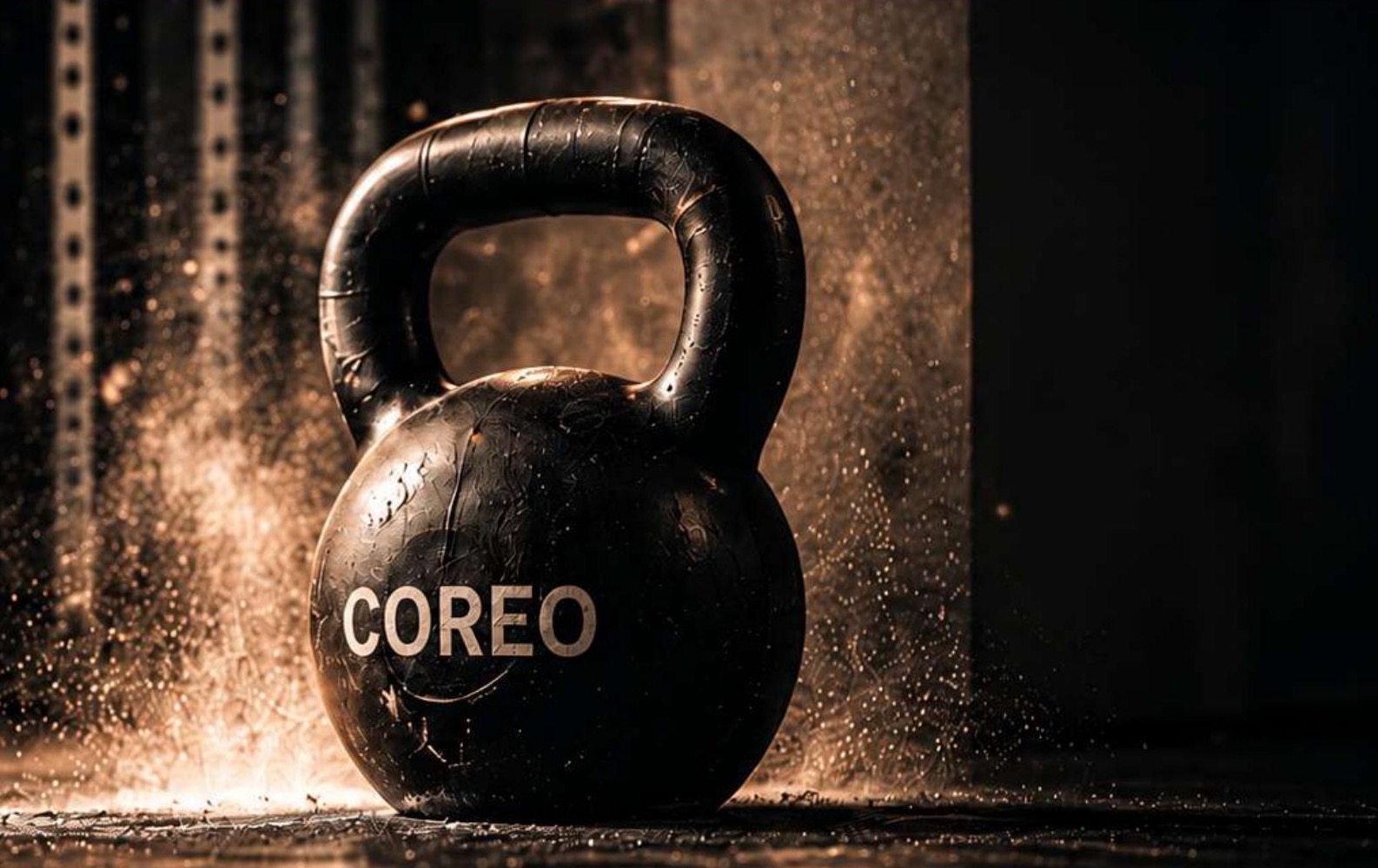 COREO kettlebell ready for functional training